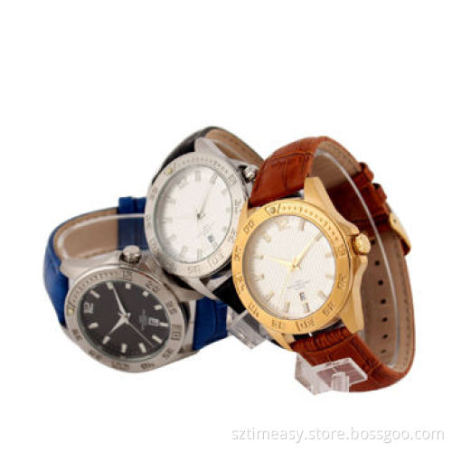 Luxurious Stainless Steel Watches with Date Movement